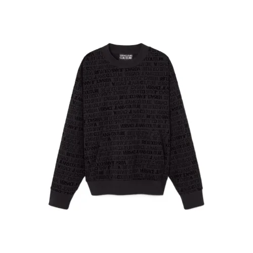 VERSACE JEANS COUTURE Черные Мужские Свитшоты