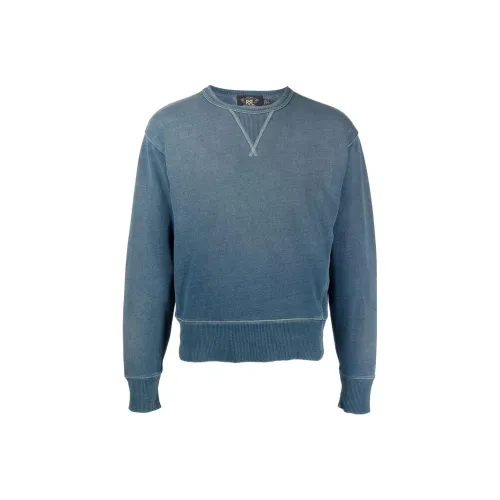 DOUBLE RL SS22 Толстовка Мужской Синий