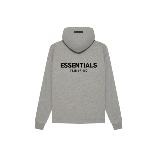 Fear of God Essentials SS22 Темный овсяный Унисекс Свитшоты