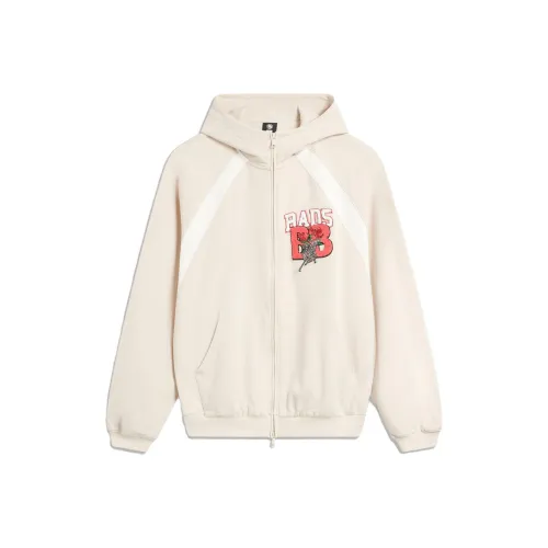 LINING Badfive Песочный с рельефом Серый Унисекс Толстовки