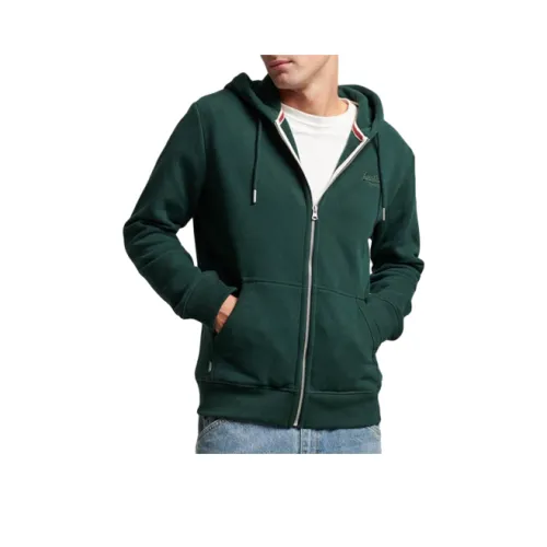 SUPERDRY Толстовка Мужская Зеленая