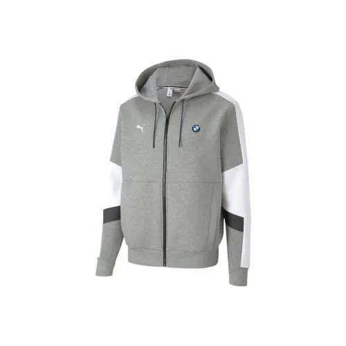 PUMA BMW M Motorsporthoodie Толстовка Мужской Серый