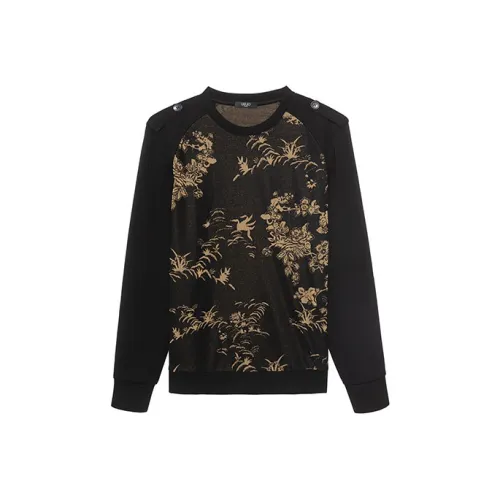 LIU·JO UOMO Мужские черные свитшоты