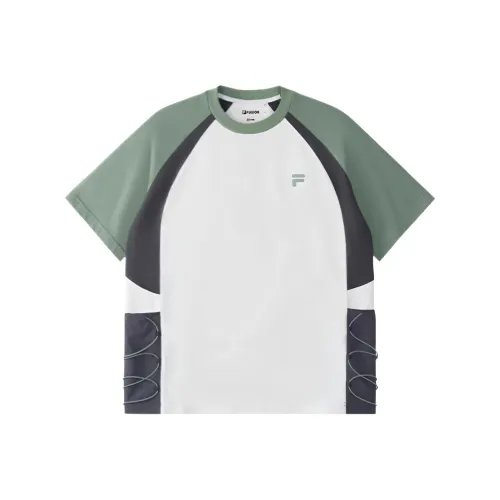 FILA FUSION QR Стандартный Белый WT Мужская Футболка
