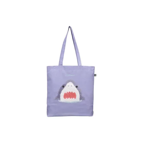 SKATER Хлопок Тоут Сумка Сумка для покупок Сумка Сумка через плечо Женская Синяя