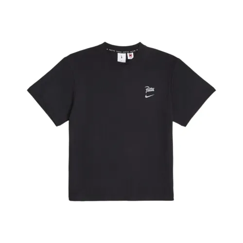 Nike x Patta T-Shirt Азиатская версия Унисекс Черный