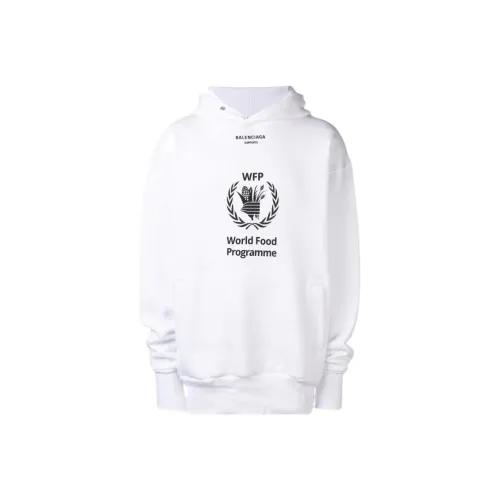Balenciaga x WFP Свитшот Мужской Белый