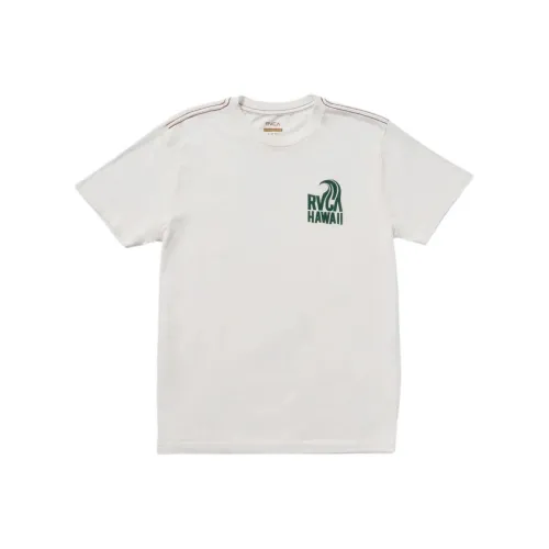 RVCA T-Shirt Мужская Винтаж Белый