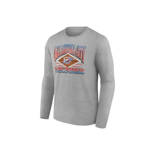NBA Oklahoma City Thunder T-Shirt Мужская Серого цвета