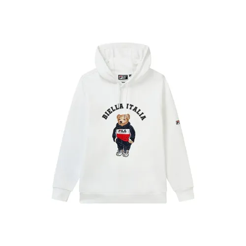 FILA Стандартный Белый Мужской Свитшот