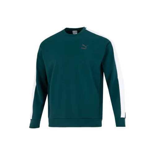 PUMA Павлиний зеленый Унисекс Свитшоты
