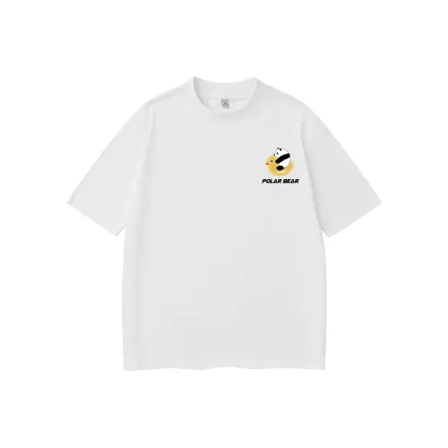 Белый медведь Унисекс Футболка
