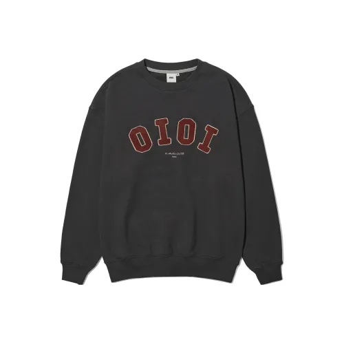 OIOICOLLECTION Темно-серый Унисекс Толстовки