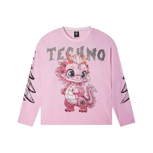 TCH Розовая унисекс футболка T