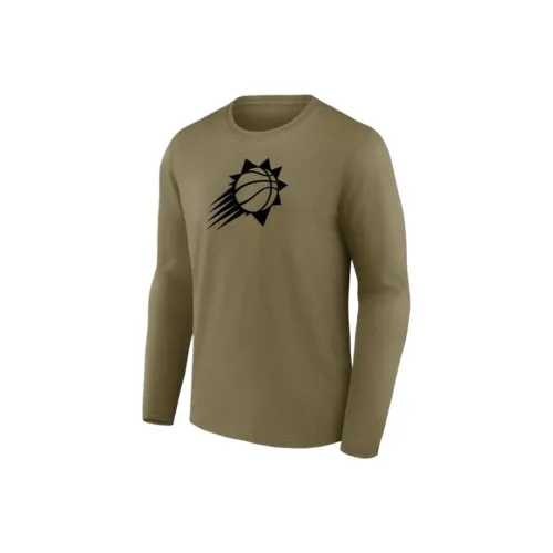 NBA Phoenix Suns Fanatics MONO Логотип Графический Длинный Рукав Рубашка Мужская Зеленая