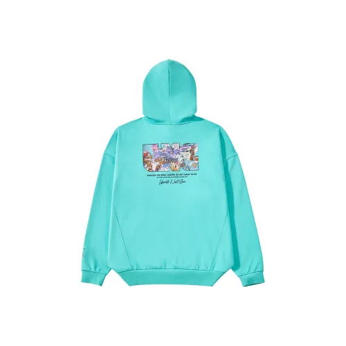 Lng X Li Ning Неон Нефритово-зеленый Унисекс Свитшоты