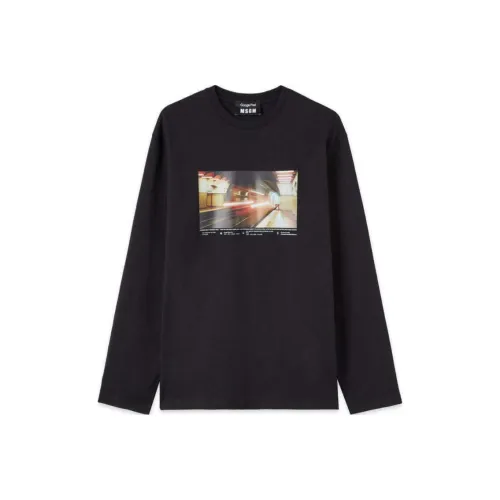 MSGM x Google Pixel T-Shirt Унисекс Черный
