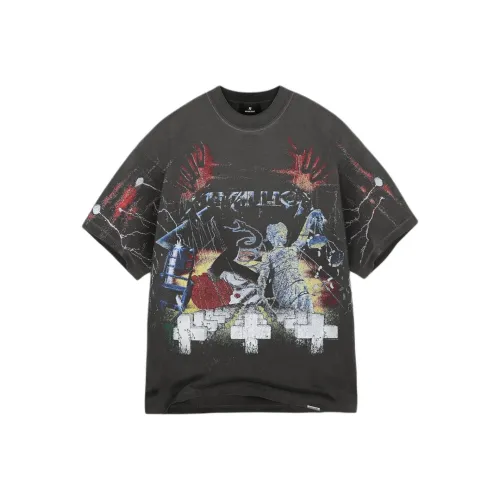 REPRESENT Винтажный серый Мужская футболка