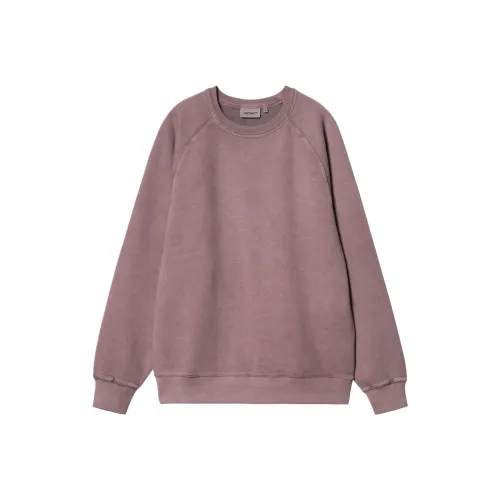 Carhartt WIP FW23 TAOS Свитшот Мужской Серый Розовый