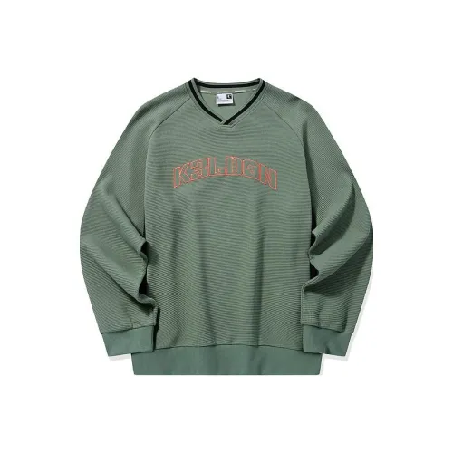 QIAODAN Толстовка Мужская Microwave Зеленый Черный