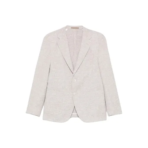 Hugo Boss Бизнес-костюм мужской светлый бежевый