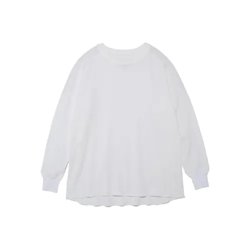 THE NORTH FACE PURPLE LABEL Термическая Field Длинный рукав Т-рубашка Мужская Белая