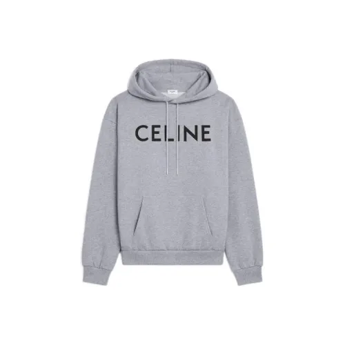 Celine Серый Мужской Свитшот