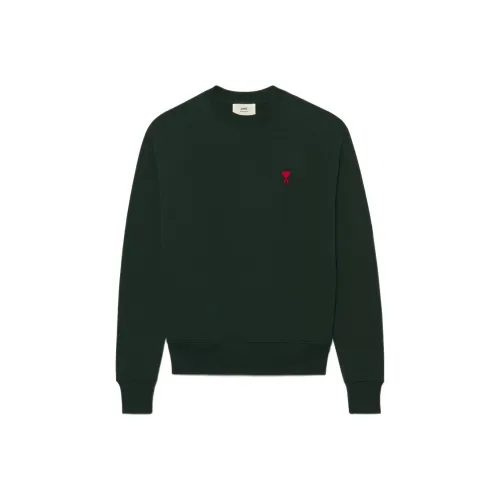 AMIPARIS Темно-зеленая унисекс толстовка