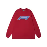 Бургундский-синий принт