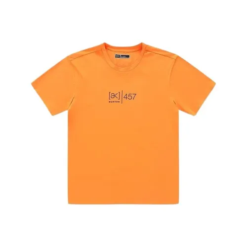 BURTON Апельсиновые Унисекс Футболки