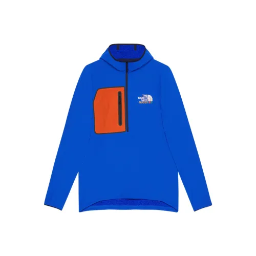 GUCCI x THE NORTH FACE SS22 Толстовка Унисекс Синий