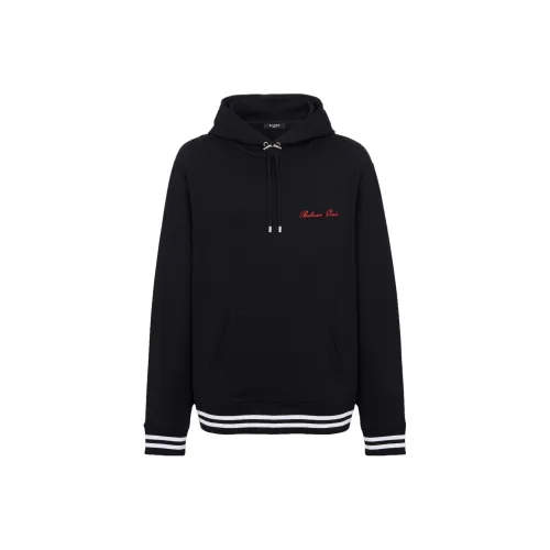 BALMAIN Черные Мужские Свитшоты