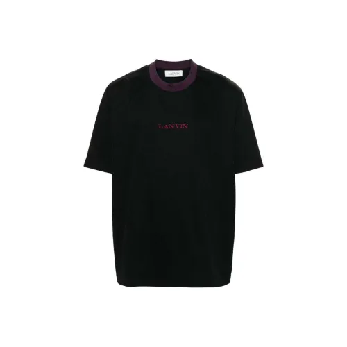 Lanvin Мужские черные рубашки T
