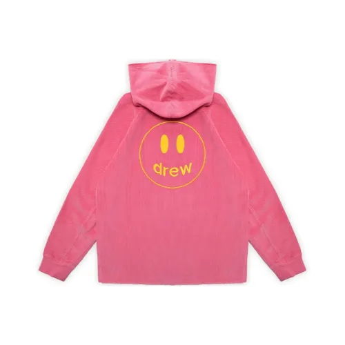 Drew House Smiley Collection Теплый Розовый Унисекс Свитшоты