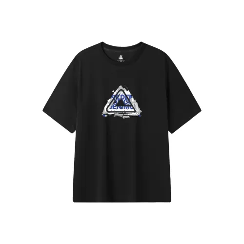 PEAK Черная унисекс футболка