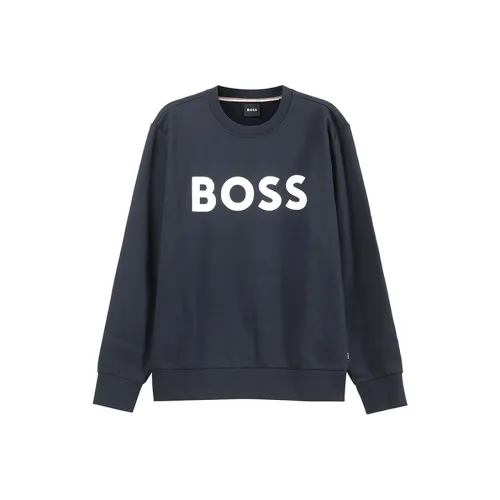 Hugo Boss Синий Мужской Свитшот