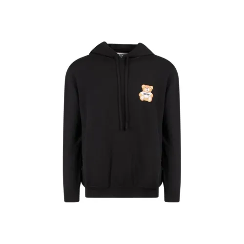 MOSCHINO Мужские черные свитшоты