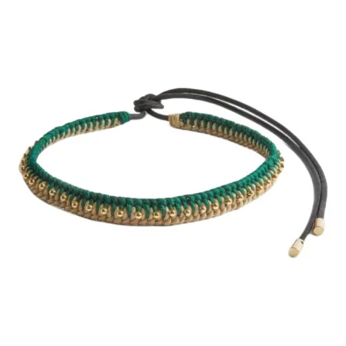 La DOUBLEJ. Акриловый ремень унисекс зеленый