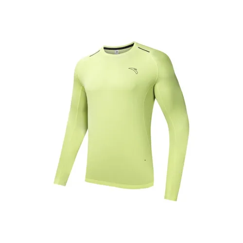 ANTA Running Collection Бег Т-Рубашка Мужская Манго Зеленый