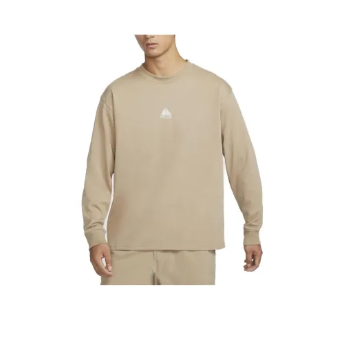 Nike Khaki Мужские T-рубашки