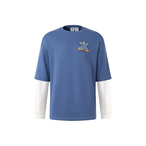 Adidas Originals Свитшот Унисекс Темно-синий