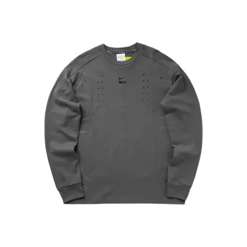 Nike Clothing Мужская футболка серого цвета Iron Gray