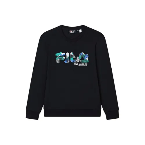 FILA Легенда Синий Мужской Свитшот