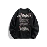 Черный с круглым вырезом