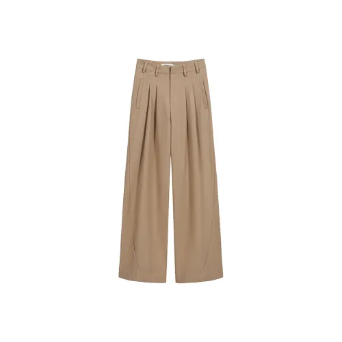 PLANE DRIFT Повседневные брюки Женские Хаки