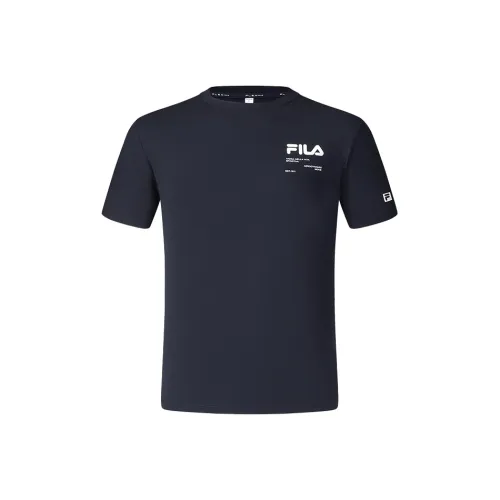 FILA Фитнес RD Королевский Синий Мужская Футболка