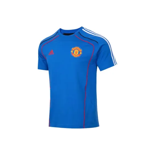 Adidas Blue Men's T-Shirts Adidas Синий Мужские Футболки