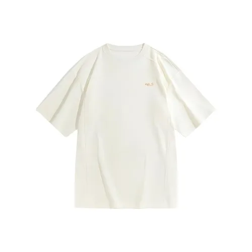 PEACEBIRD MEN Eye C Коллаборация Series T Рубашка Мужская Молочно-белая