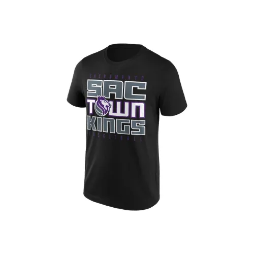NBA Fanatics Sacramento Kings T-Shirt Мужской Черный