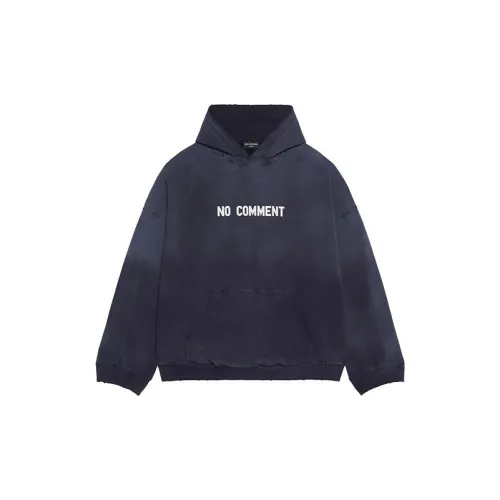 Balenciaga SS22 Толстовка Мужской Морской Синий